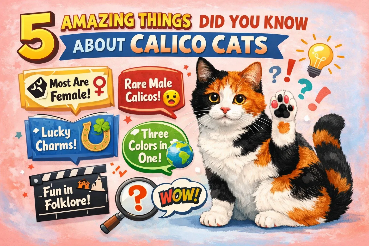 5 Amazing Things You Didn't Know About Calico Cats
