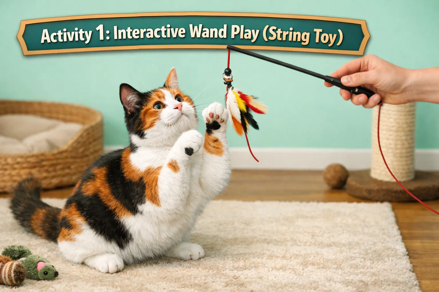 Activity 1 Interactive Wand Play (String Toy)