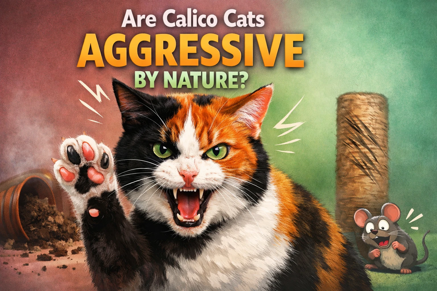 Are Calico Cats Aggressive by Nature