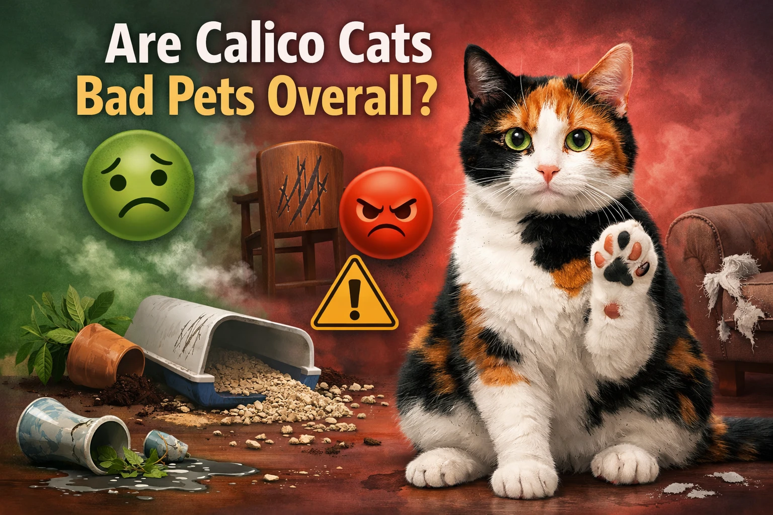 Are Calico Cats Bad Pets Overall