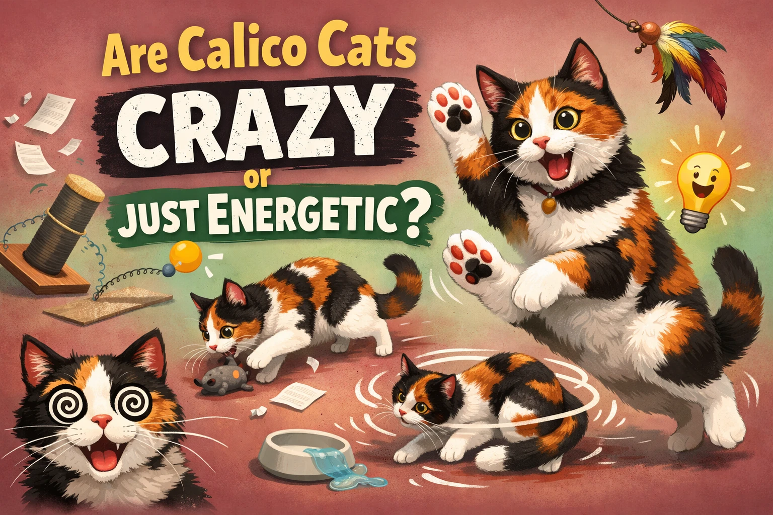 Are Calico Cats Crazy or Just Energetic