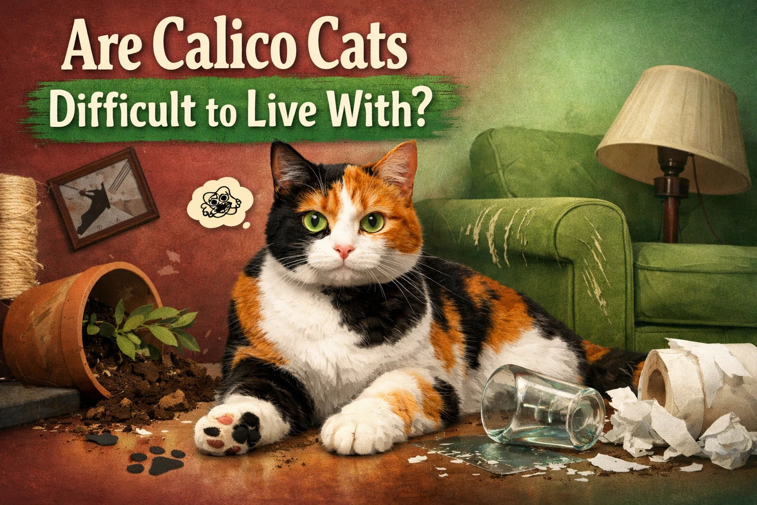 Are Calico Cats Difficult to Live With