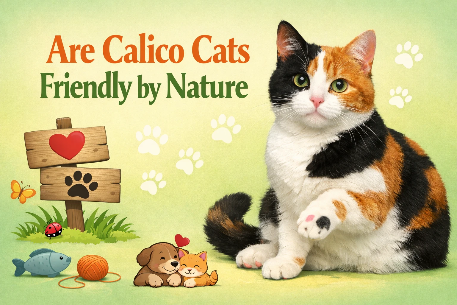 Are Calico Cats Friendly by Nature