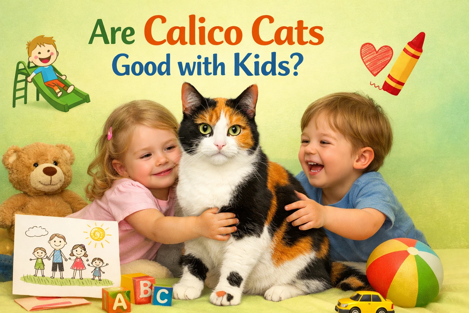 Are Calico Cats Good with Kids