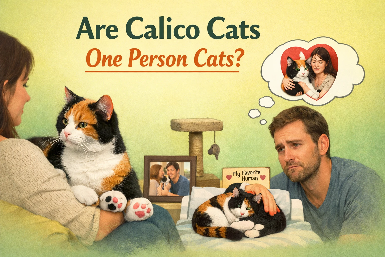 Are Calico Cats One Person Cats