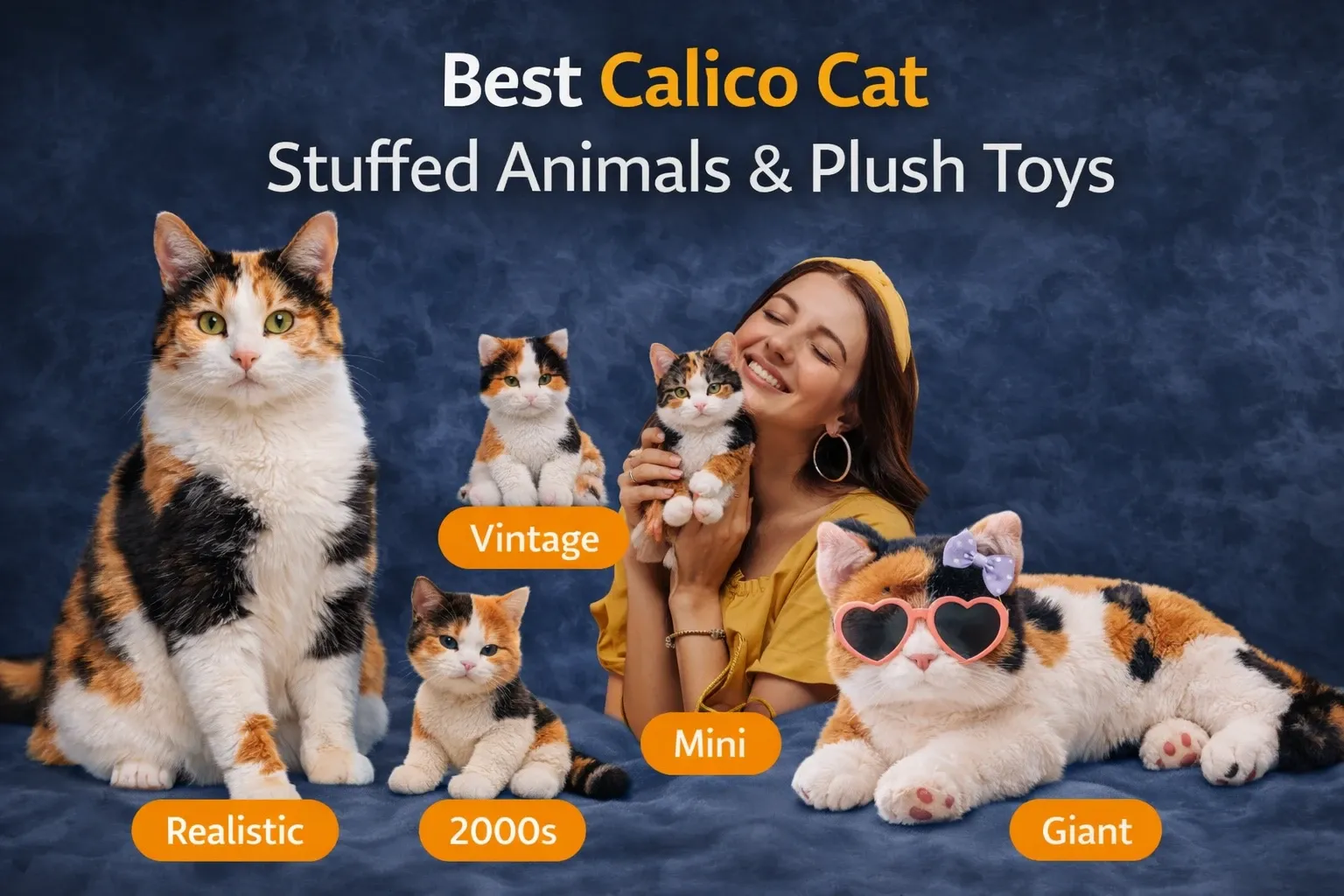 Best Calico Cat Stuffed Animals & Plush Toys