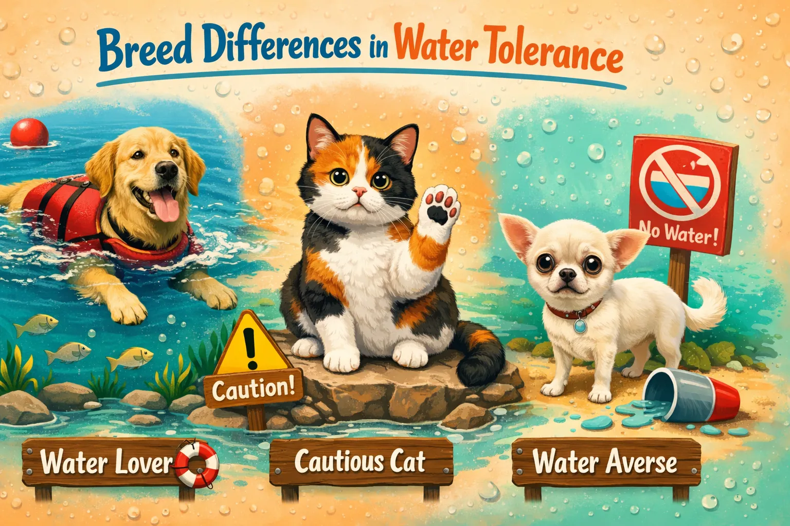 Breed Differences in Water Tolerance