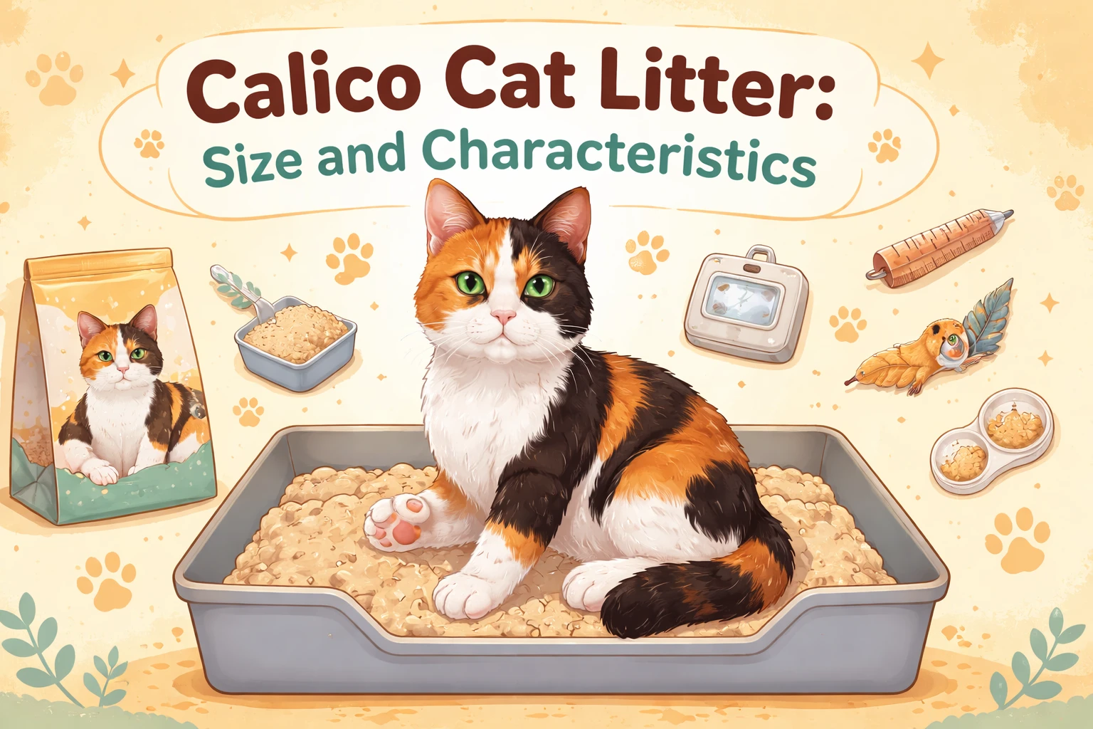 Calico Cat Litter Size and Characteristics