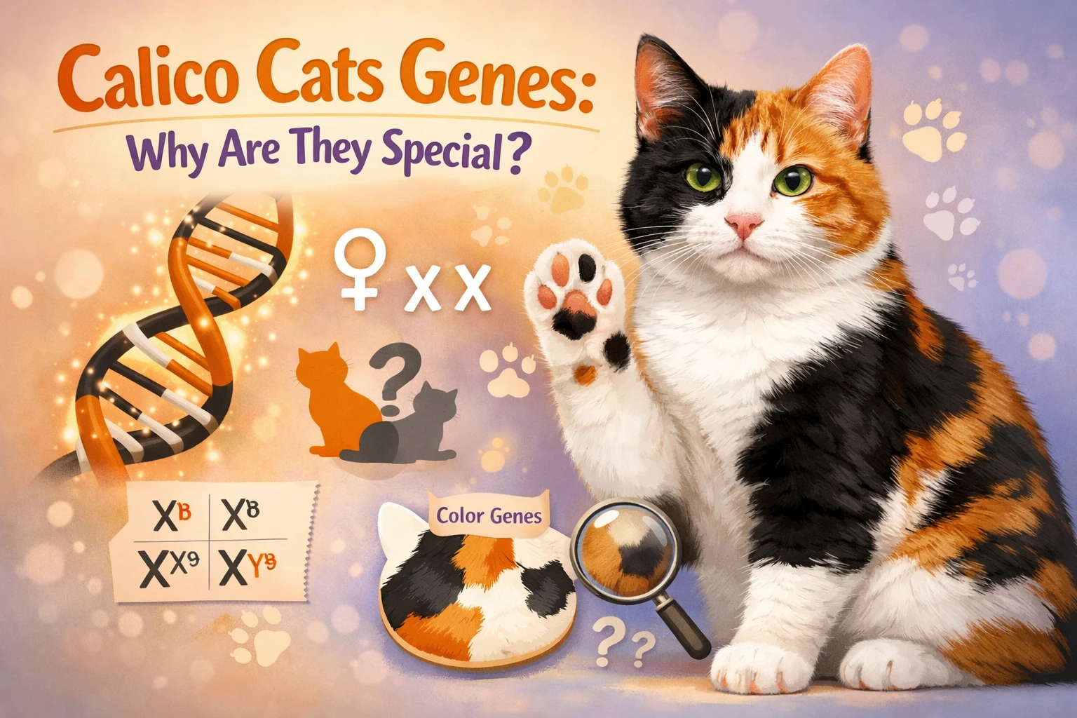 Calico Cats Genes Why Are They Special