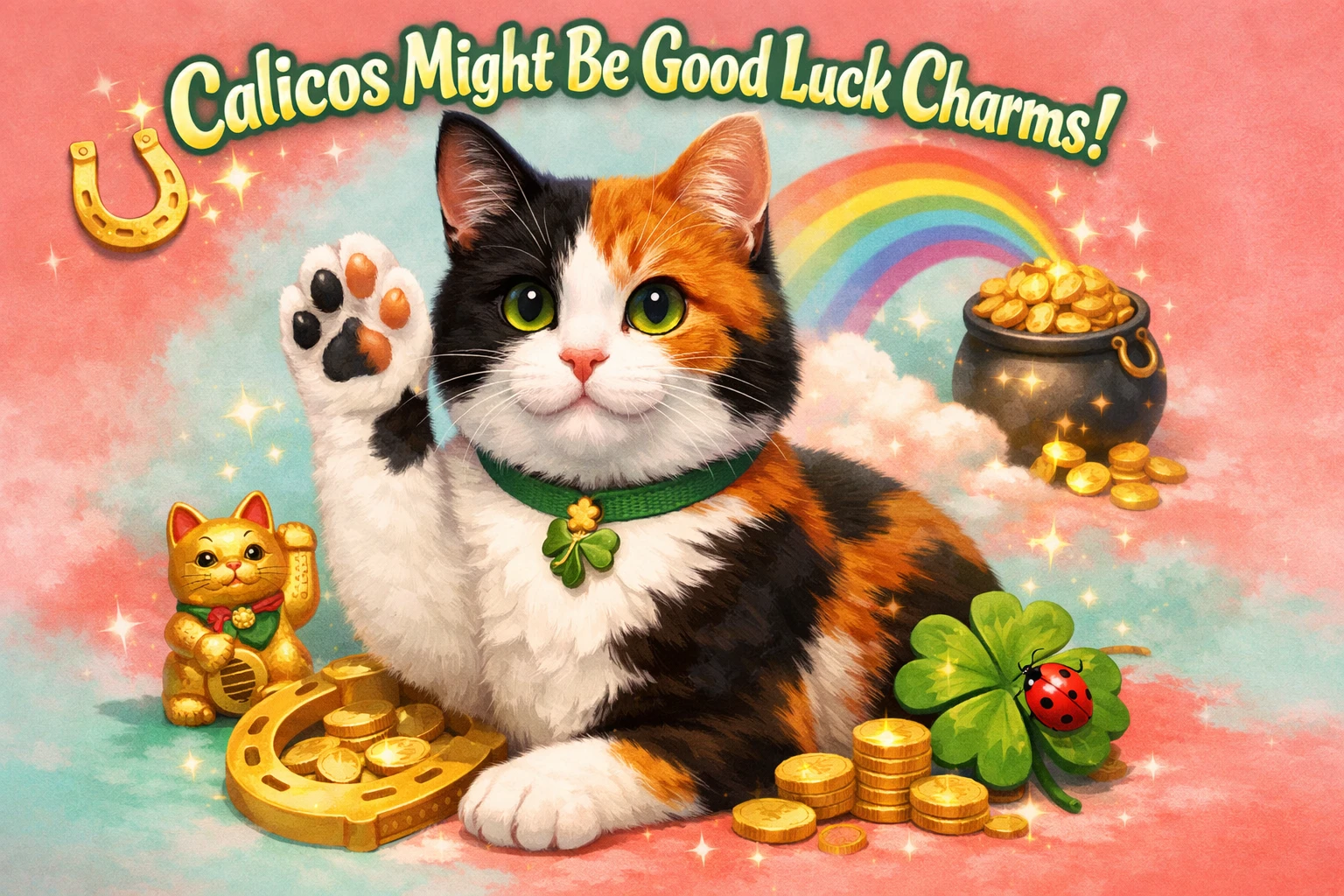 Calicos Might Be Good Luck Charms