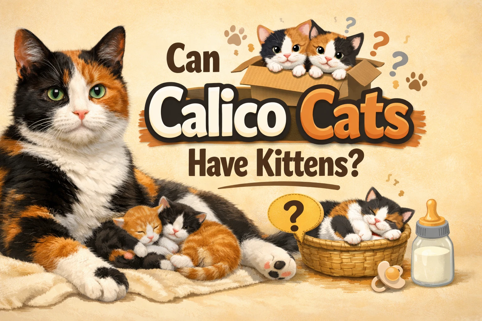 Can Calico Cats Have Kittens?
