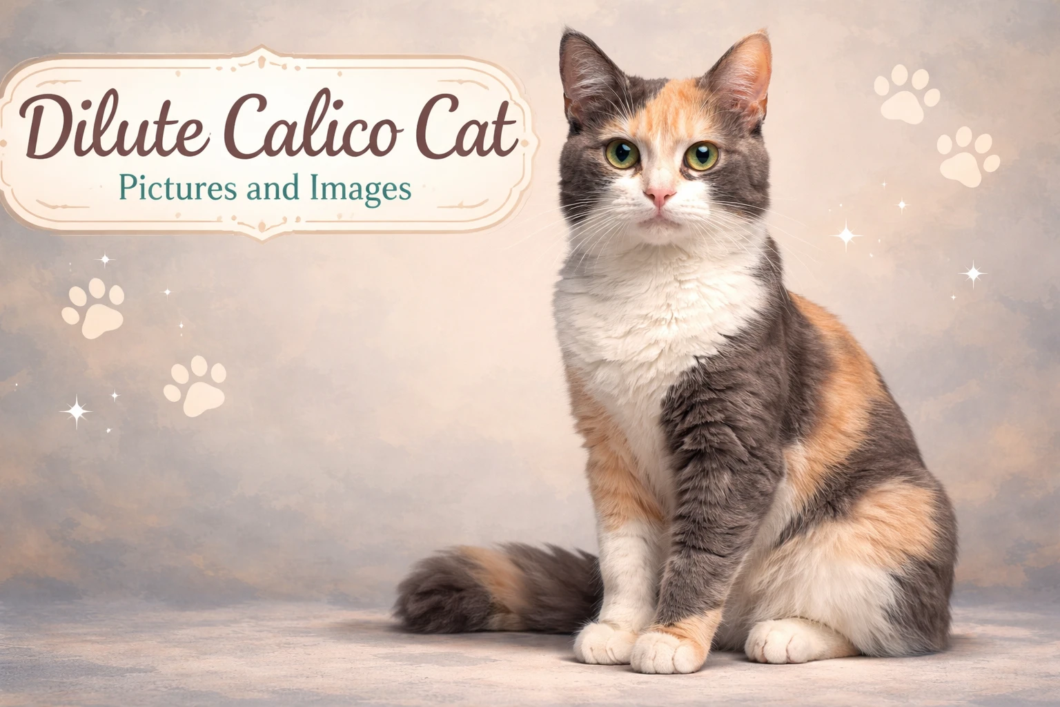 Dilute Calico Cat Pictures and Images
