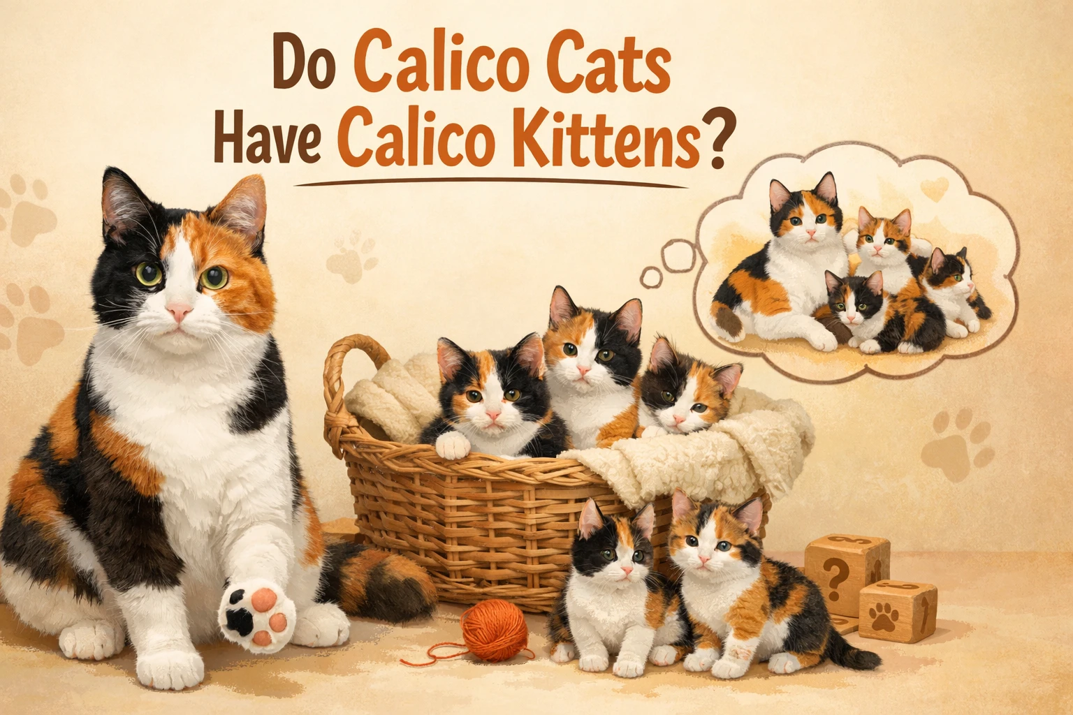Do Calico Cats Have Calico Kittens
