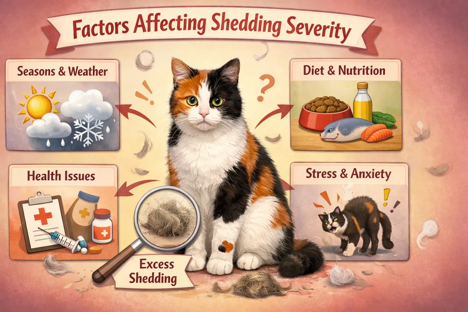 Factors Affecting Shedding Severity