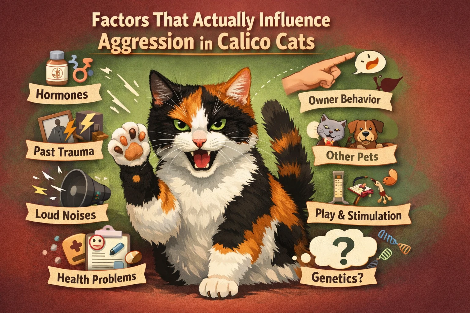 Factors That Actually Influence Aggression in Calico Cats