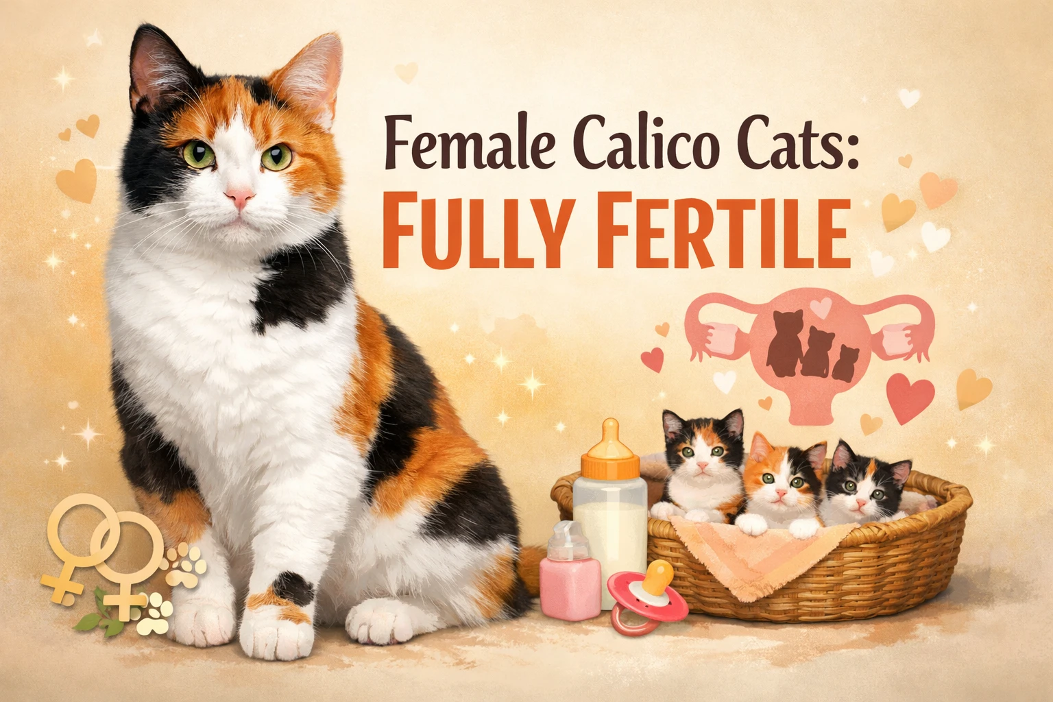 Female Calico Cats Fully Fertile