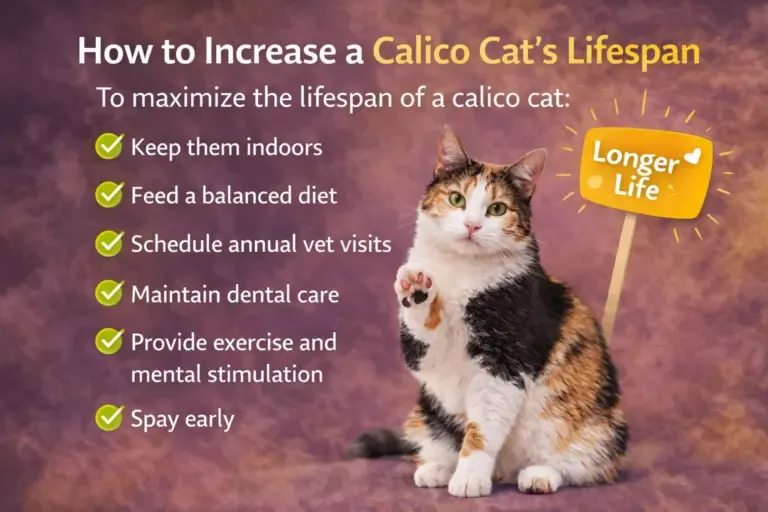 How to Increase a Calico Cat’s Lifespan