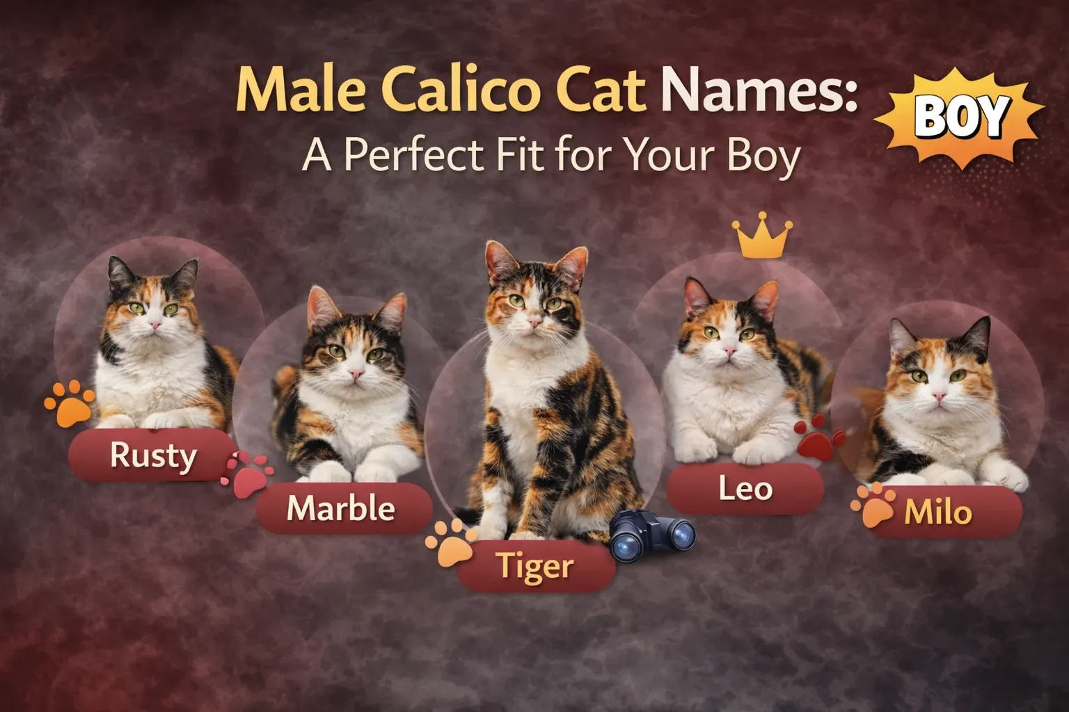 Male Calico Cat Names A Perfect Fit for Your Boy