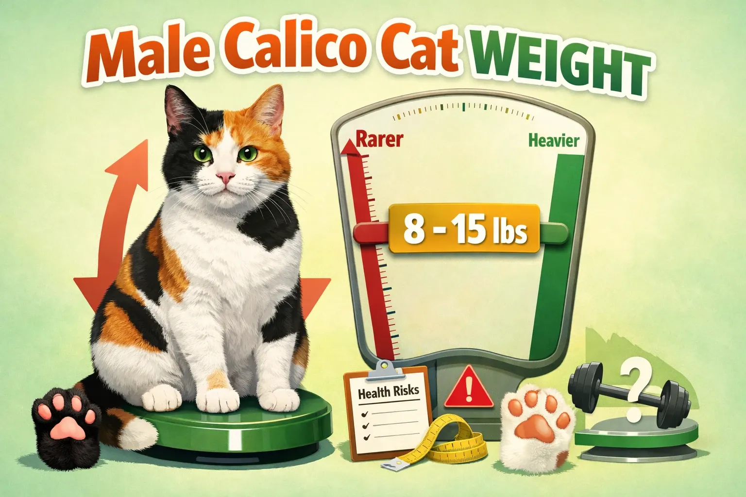 Male Calico Cat Weight