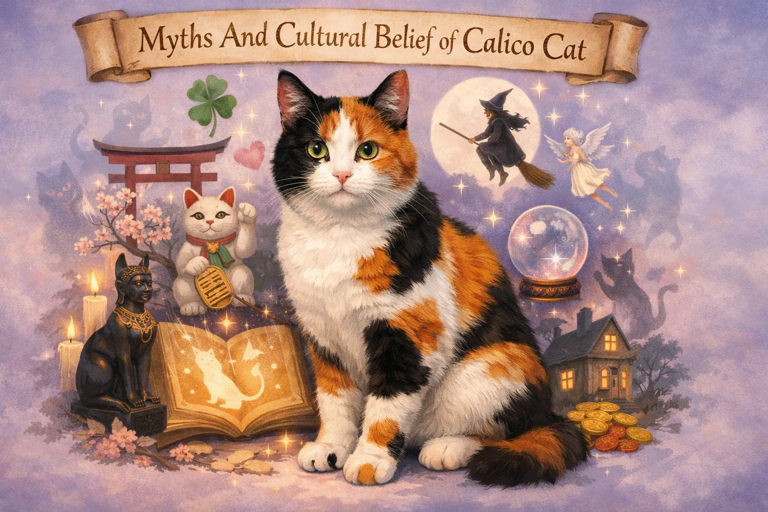 Myths And Cultural belief of Calico cat