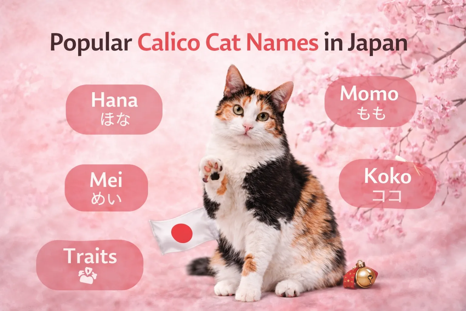 Popular Calico Cat Names in Japan