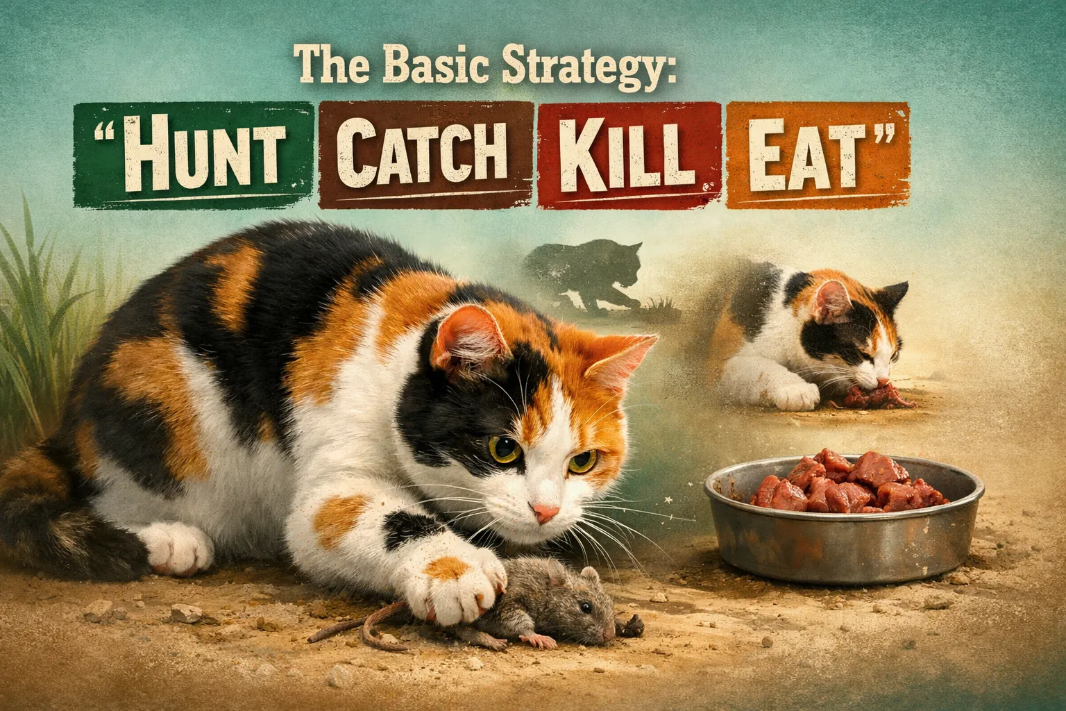 The Basic Strategy Hunt, Catch, Kill, Eat