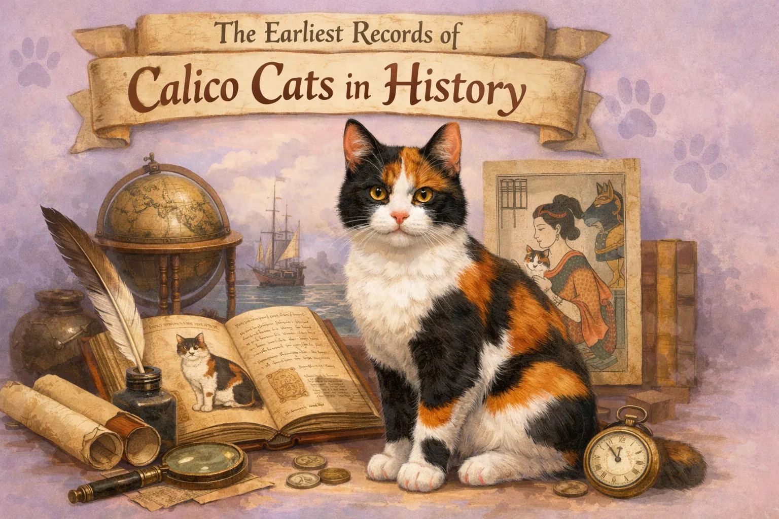 The Earliest Records of Calico Cats in History