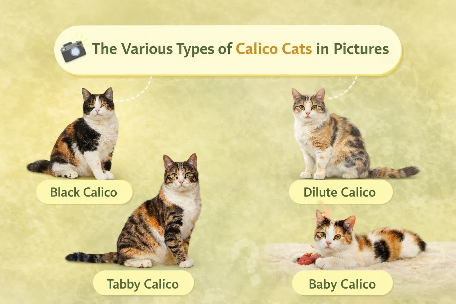The Various Types of Calico Cats in Pictures