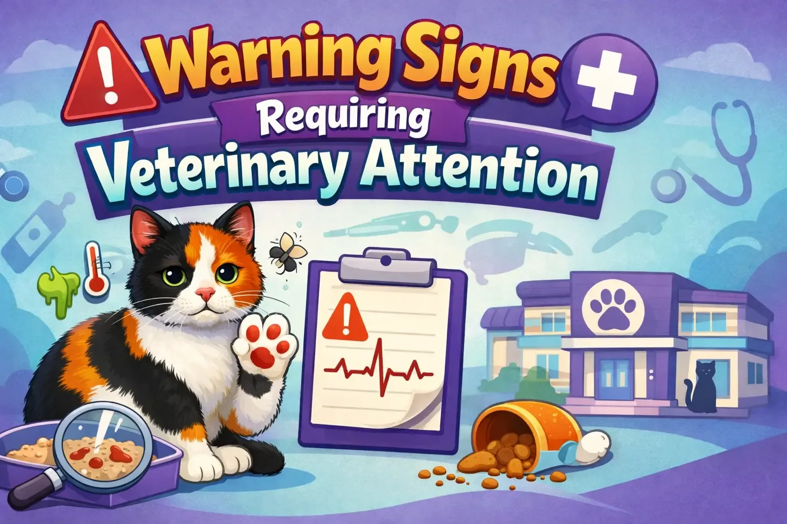Warning Signs Requiring Veterinary Attention