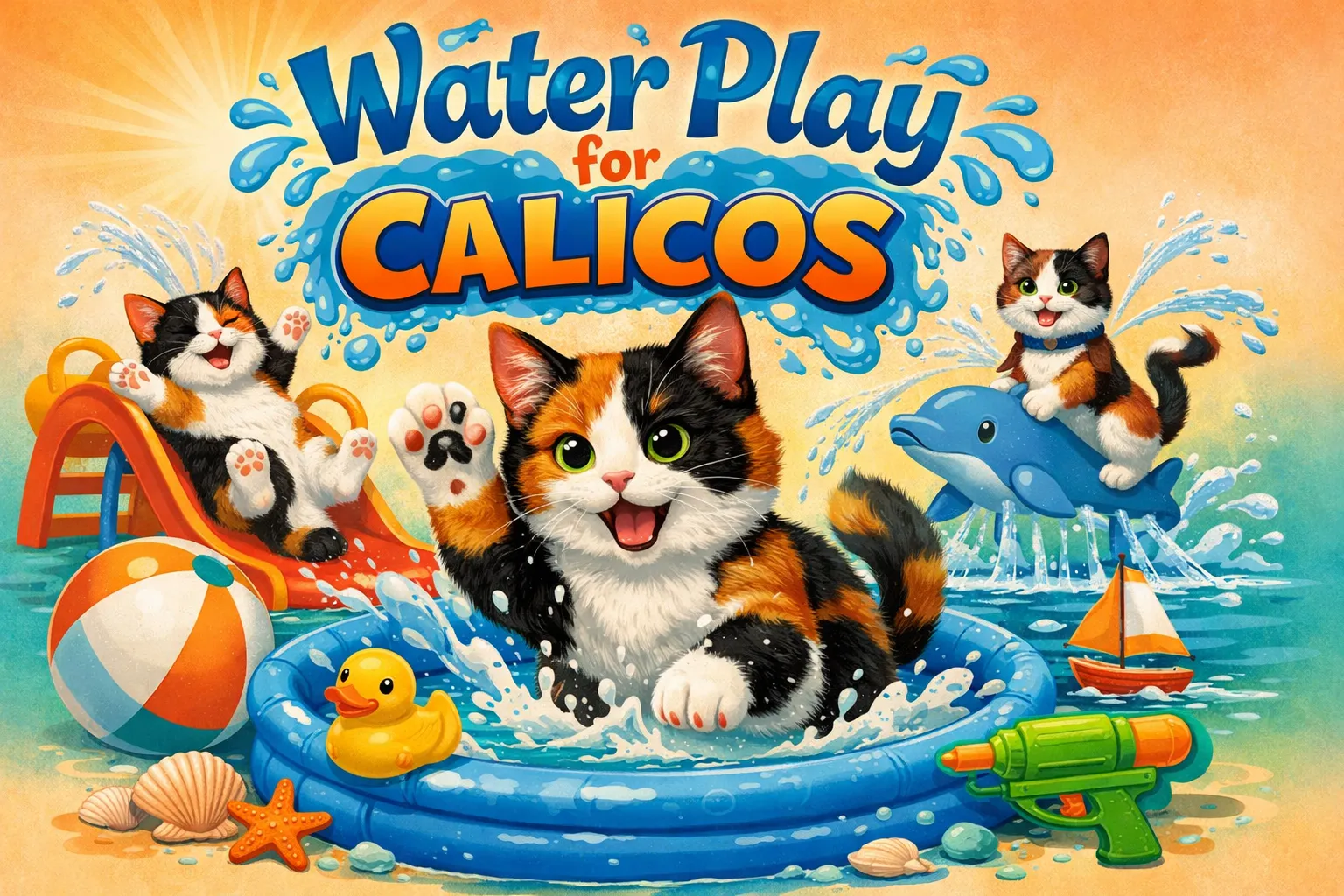 Water-Play-for-Calicos