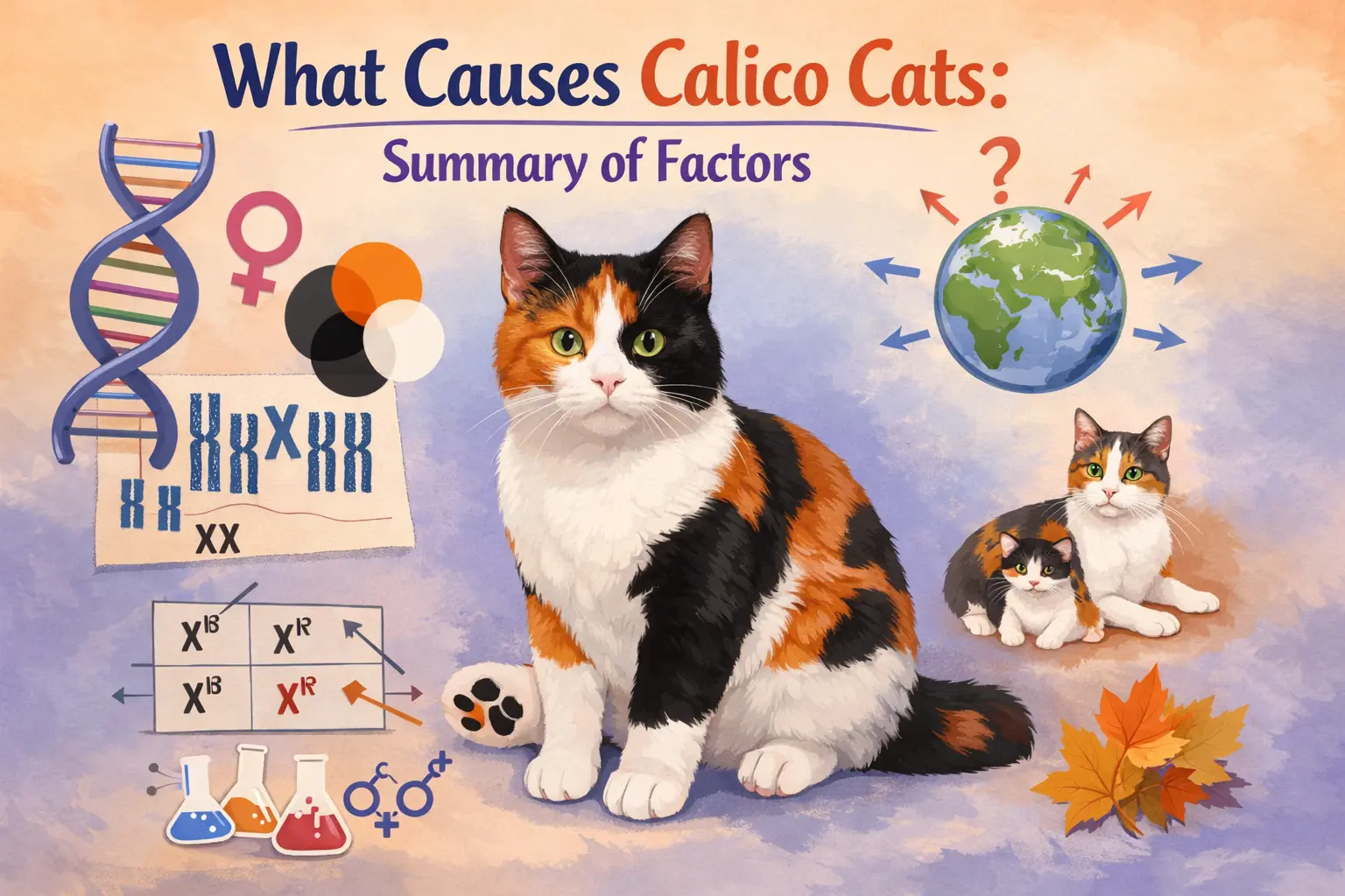 What Causes Calico Cats Summary of Factors