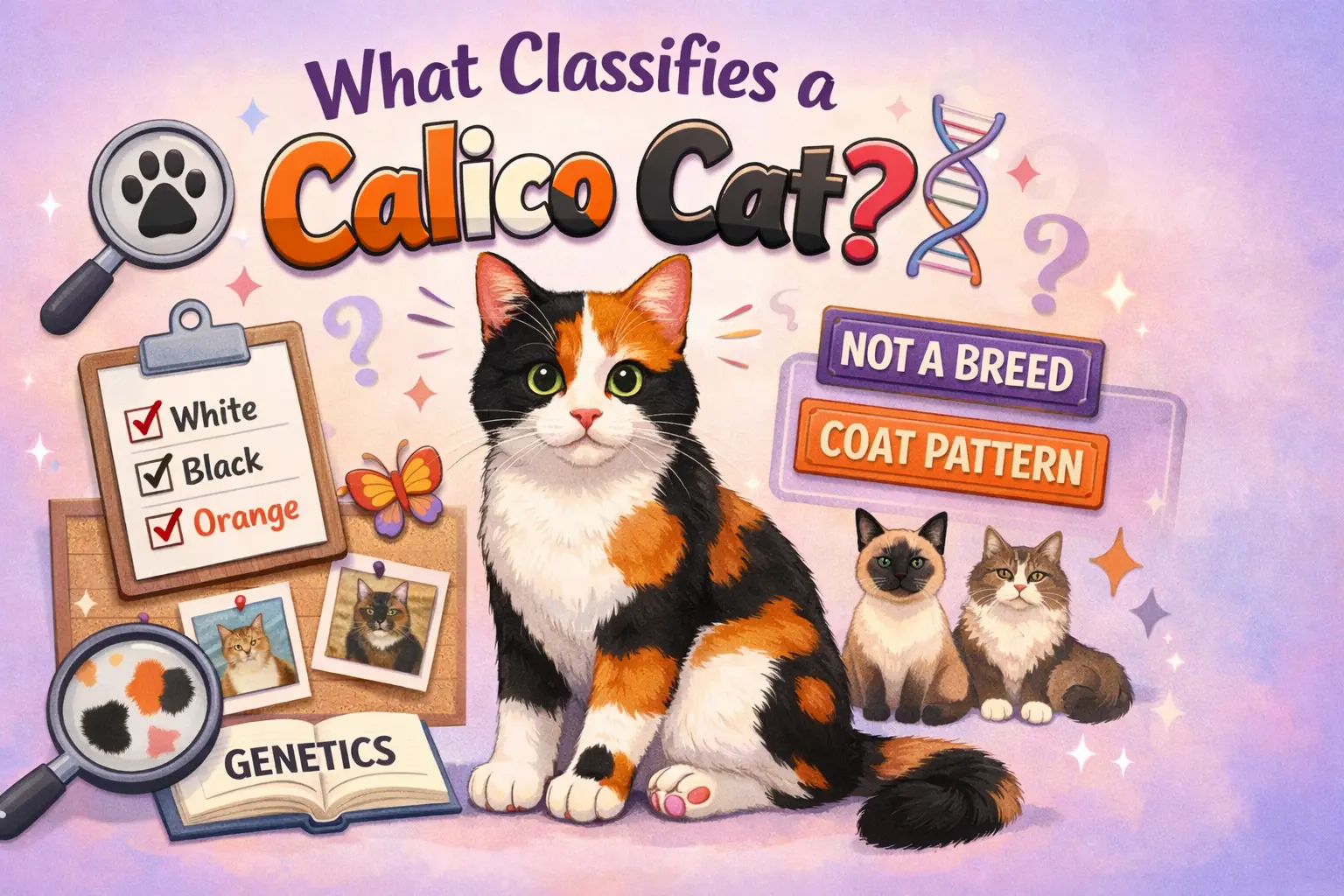 What Classifies a Calico Cat?