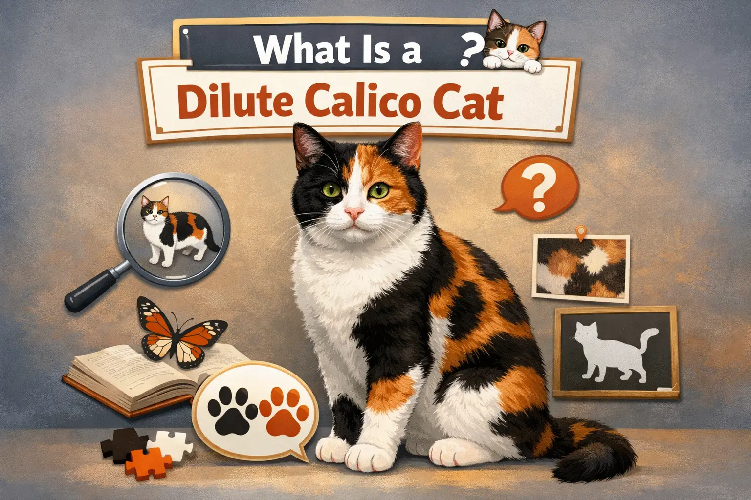 What Is a Dilute Calico Cat