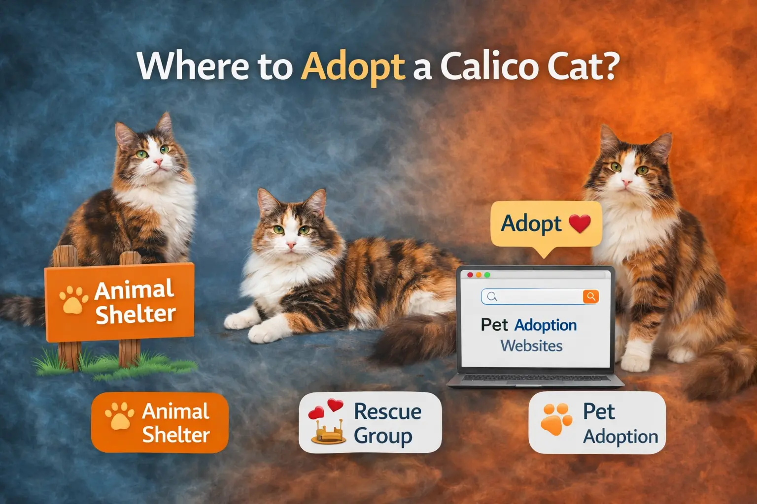 Where to Adopt a Calico Cat