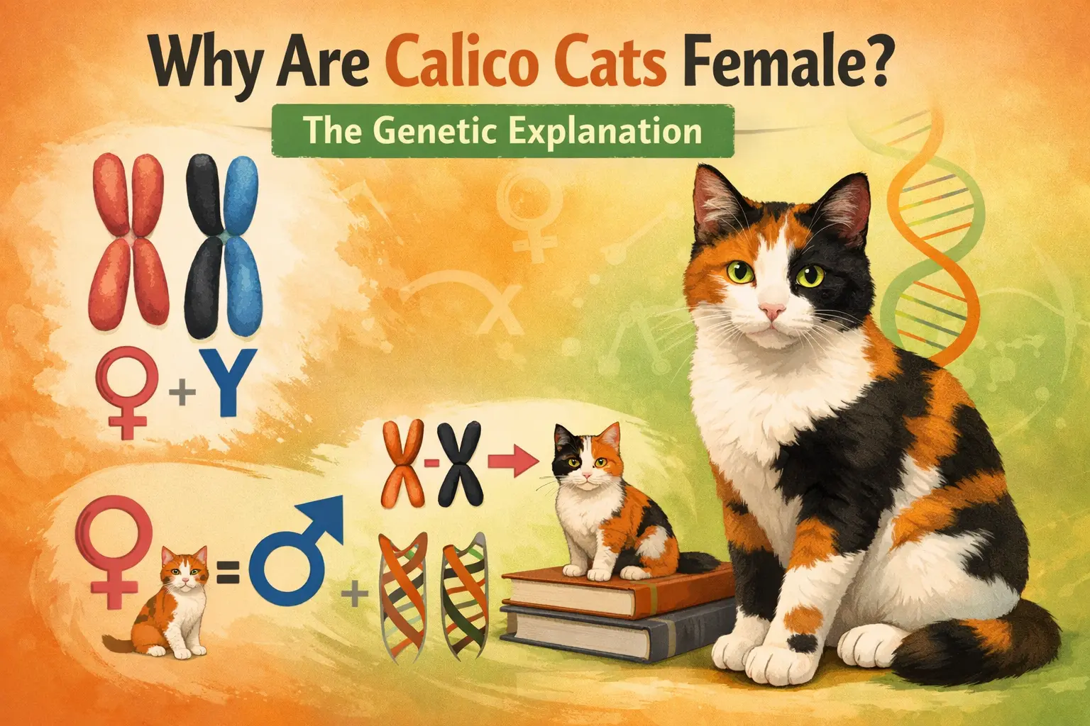 Why Are Calico Cats Female? The Genetic Explanation