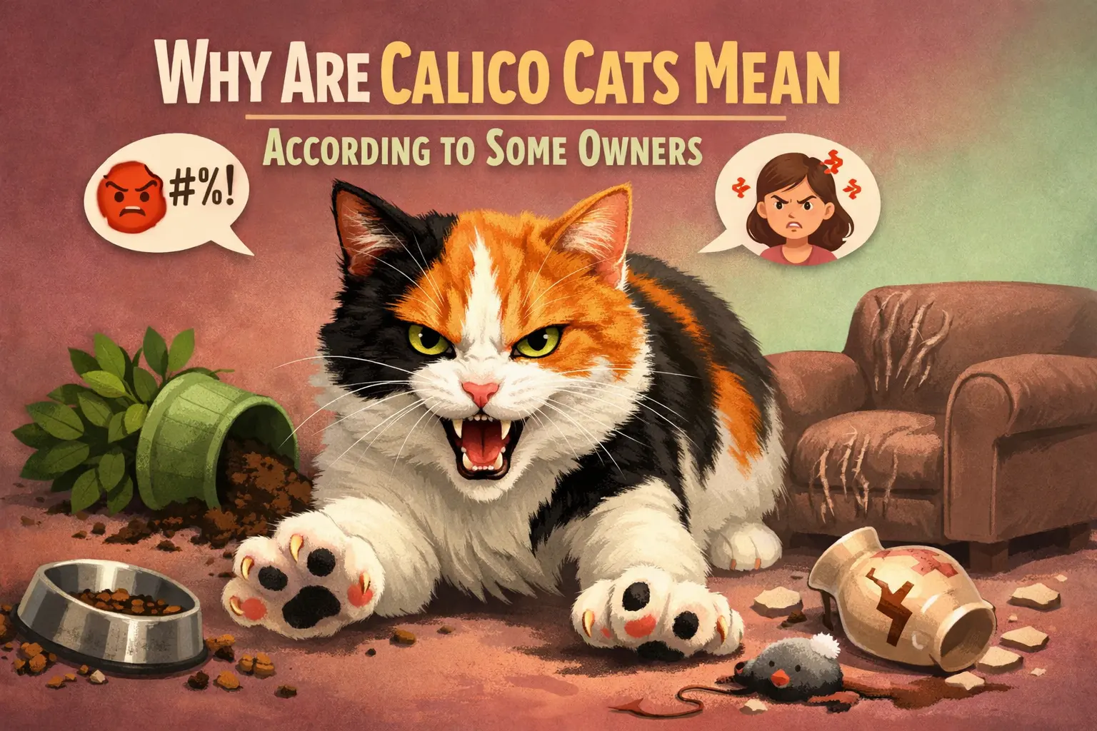 Why Are Calico Cats Mean According to Some Owners