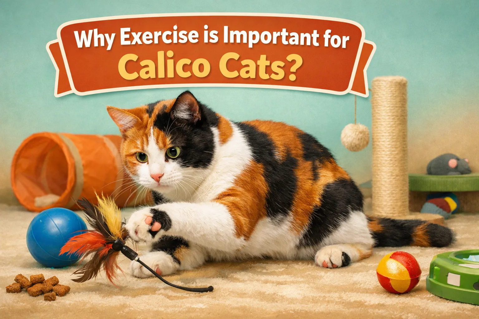 Why Exercise is Important for Calico Cats