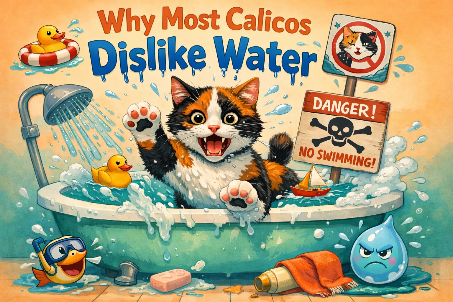 Why Most Calicos Dislike Water